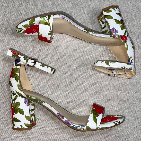 Nine West NWOB Sandy Women's Block Heel Dress Sandals - Size 9.5 - Picture 6 of 12